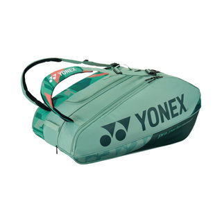 Yonex Racketbag Pro Racquet (Schlägertasche, 3 Hauptfächer, Thermofach) olivegrün 12er